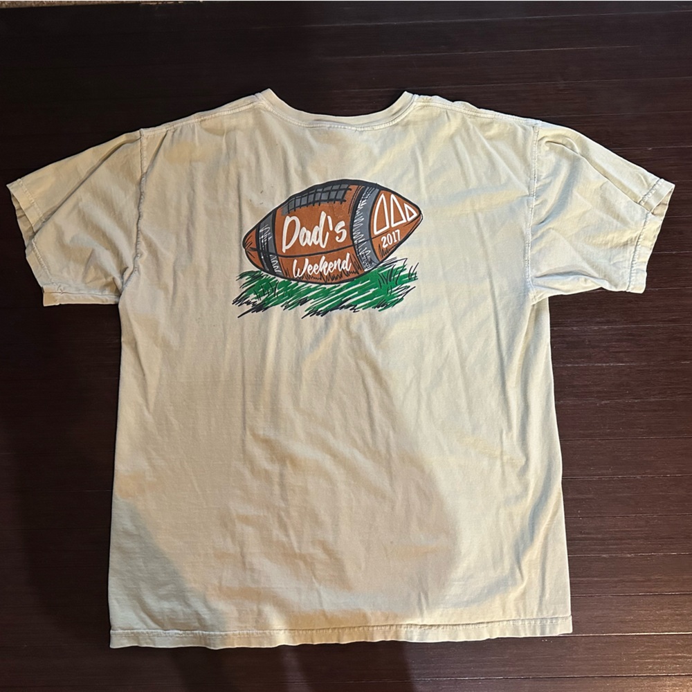 Tri Delta Comfort Colors Light Beige Tee with Graphic
